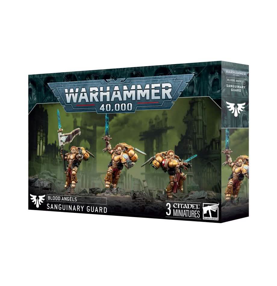 Blood Angels: Sanguinary Guard – Warhammer miniature – Tabletop Dominion