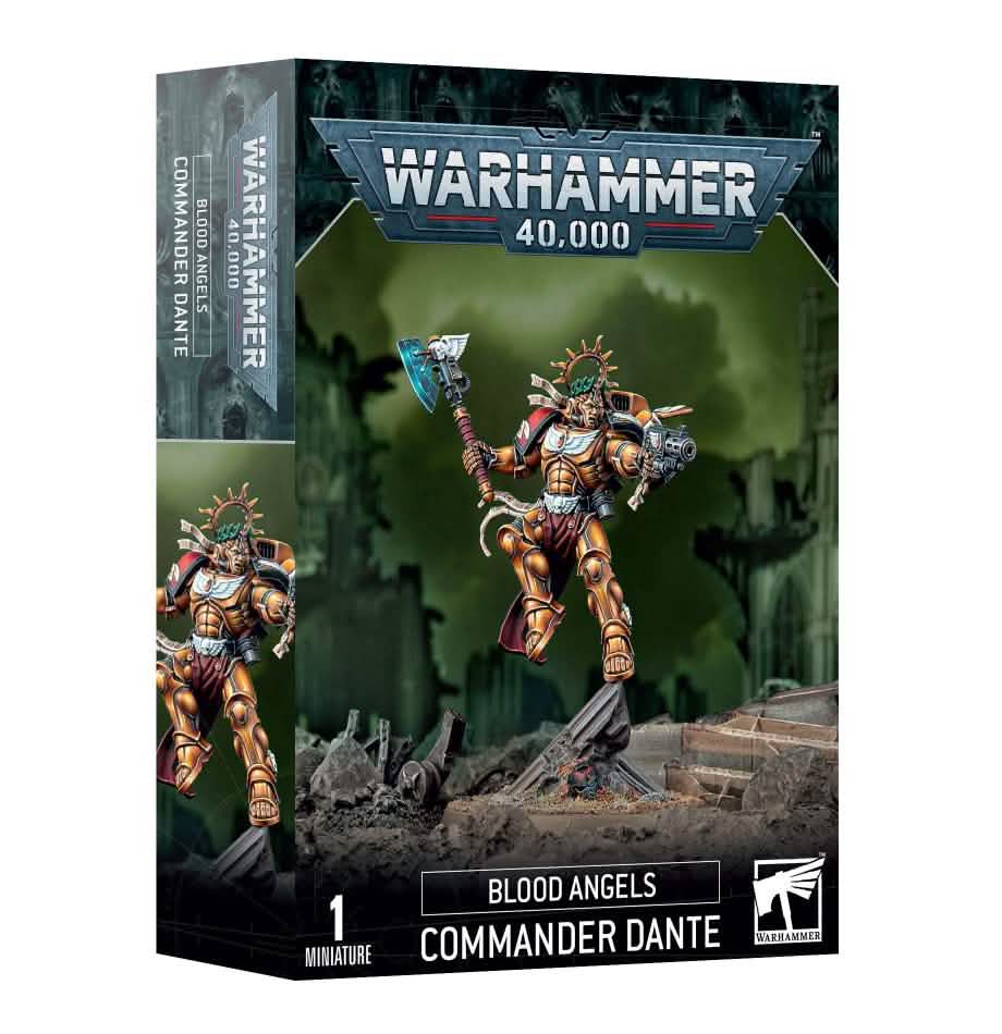 Blood Angels: Commander Dante – Warhammer miniature – Tabletop Dominion