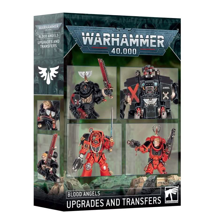 Blood Angels: Upgrades & Transfers – Warhammer miniature – Tabletop Dominion