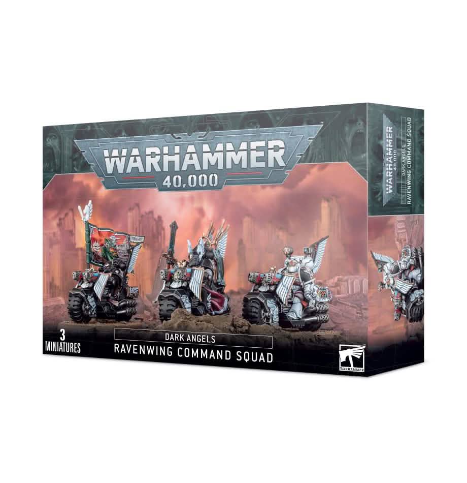 Dark Angels Ravenwing Command Squad – Warhammer miniature – Tabletop Dominion