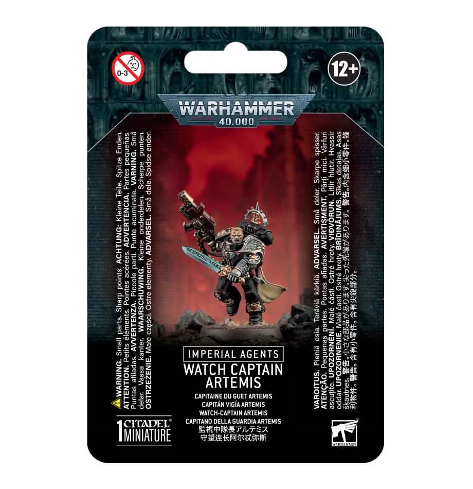 Imp. Agents: Deathwatch Captain Artemis – Warhammer miniature – Tabletop Dominion