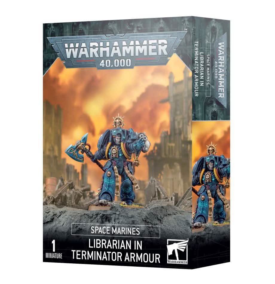 Sm Librarian In Terminator Armour – Warhammer miniature – Tabletop Dominion