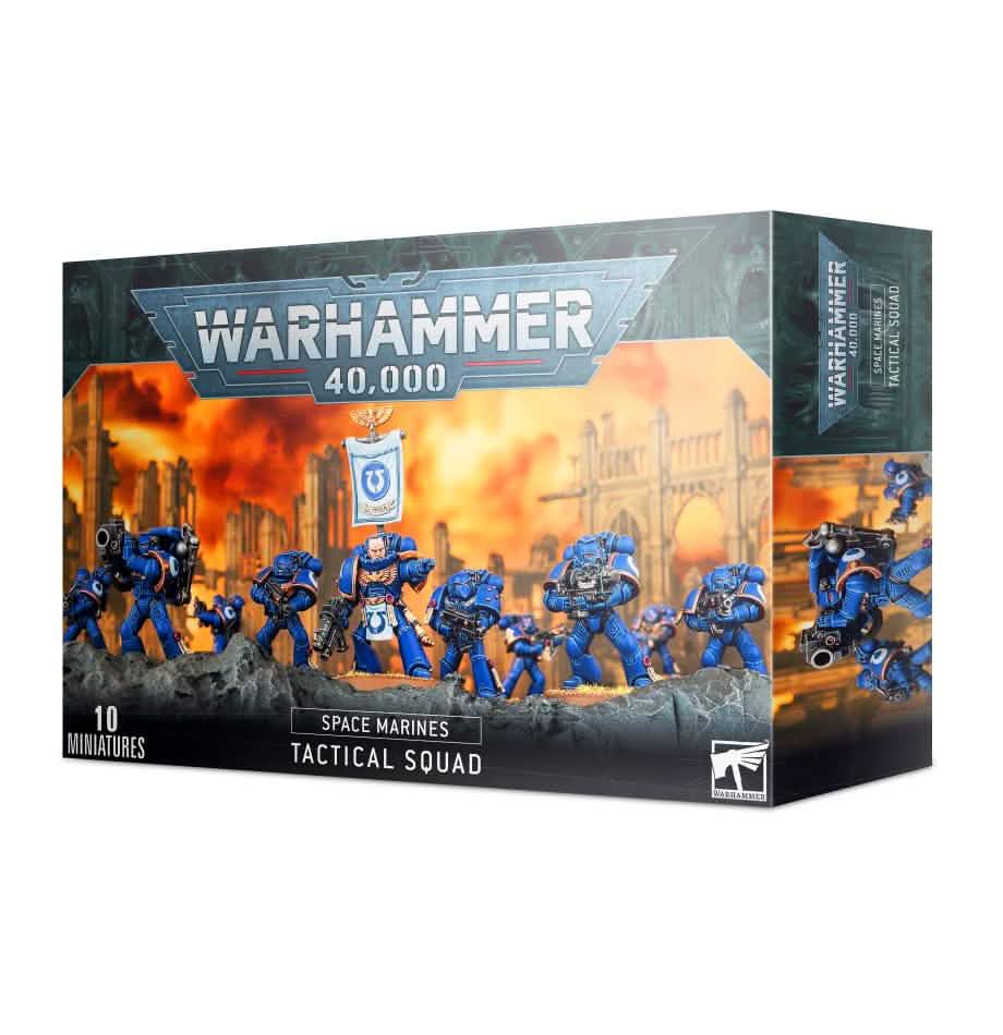 Space Marines Tactical Squad – Warhammer miniature – Tabletop Dominion