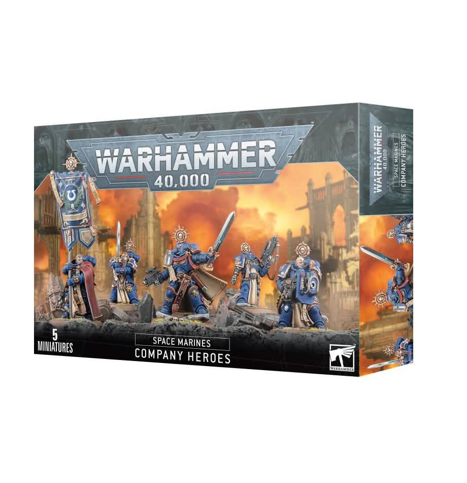 Space Marines: Company Heroes – Warhammer miniature – Tabletop Dominion