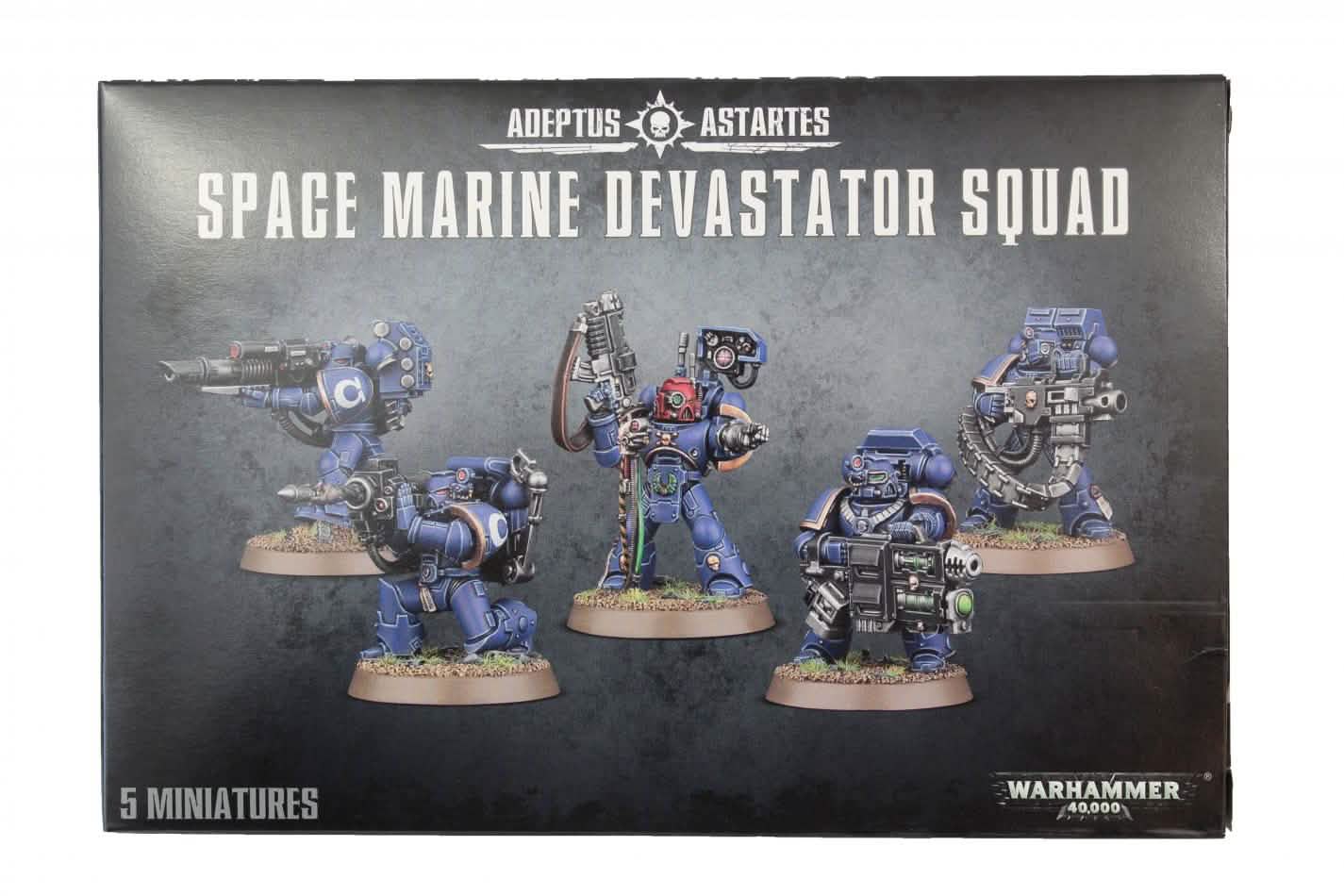 Space Marines Devastator Squad – Warhammer miniature – Tabletop Dominion