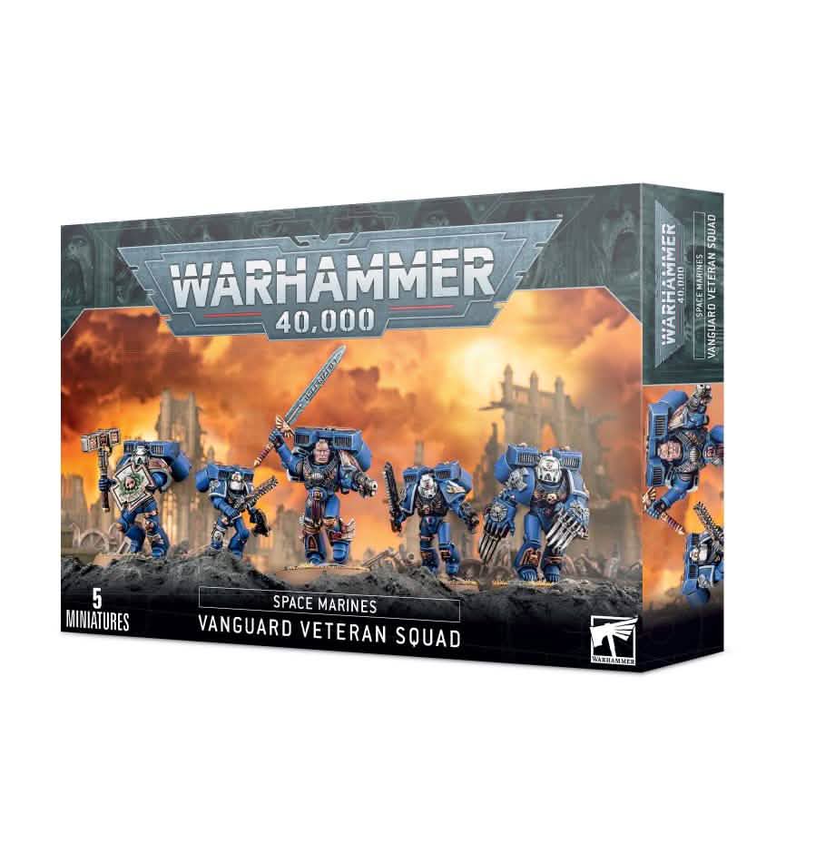Space Marines Vanguard Veteran Squad – Warhammer miniature – Tabletop Dominion