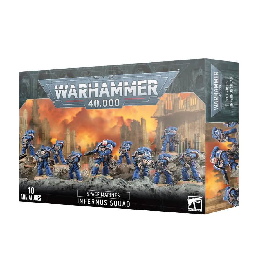 Generic: Space Marines: Infernus Squad – Warhammer miniature – Tabletop Dominion