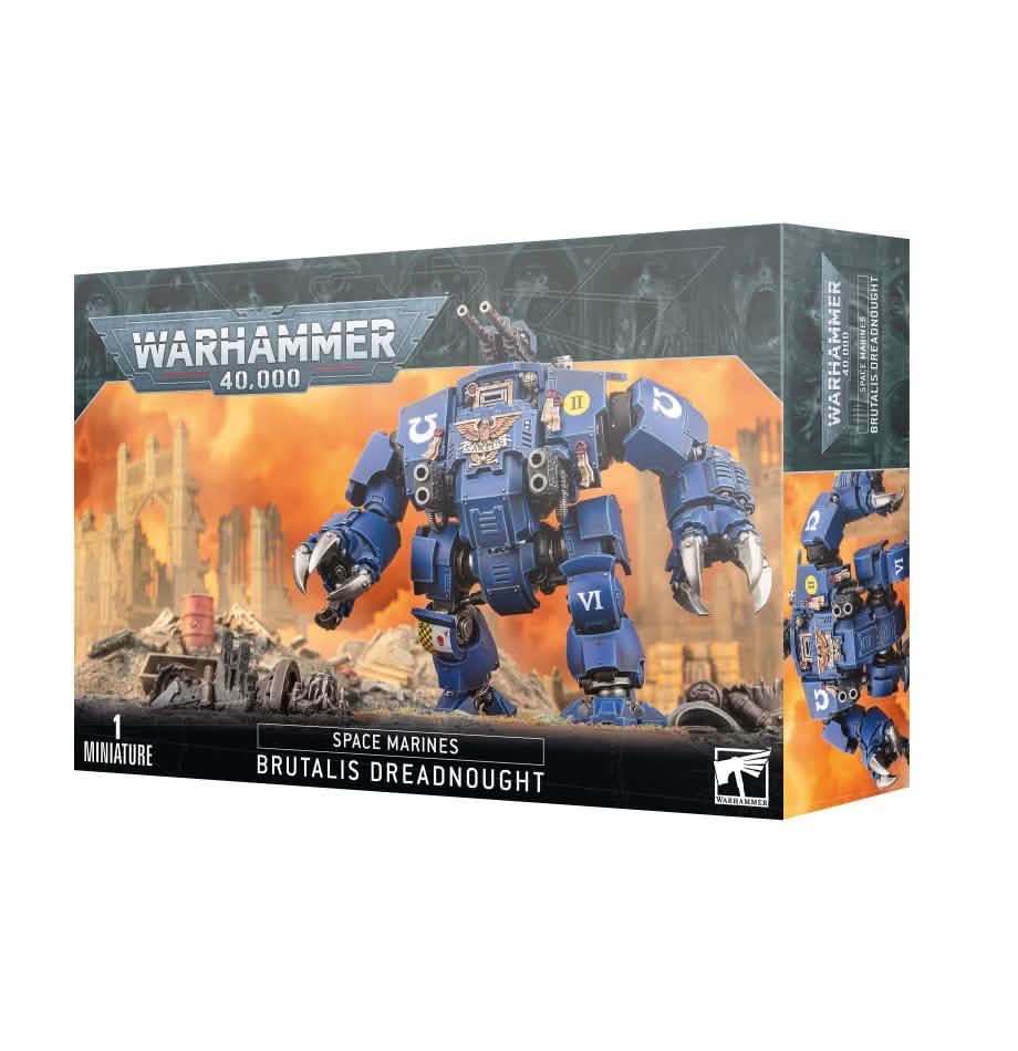 Generic: Space Marines: Brutalis Dreadnought – Warhammer miniature – Tabletop Dominion