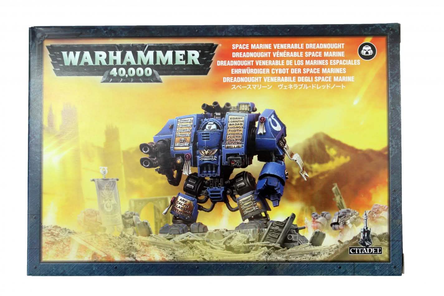 Generic: Space Marines Venerable Dreadnought – Warhammer miniature – Tabletop Dominion