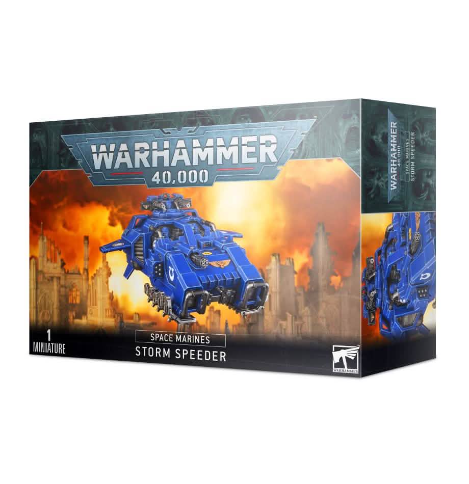 Generic: Space Marines Storm Speeder – Warhammer miniature – Tabletop Dominion