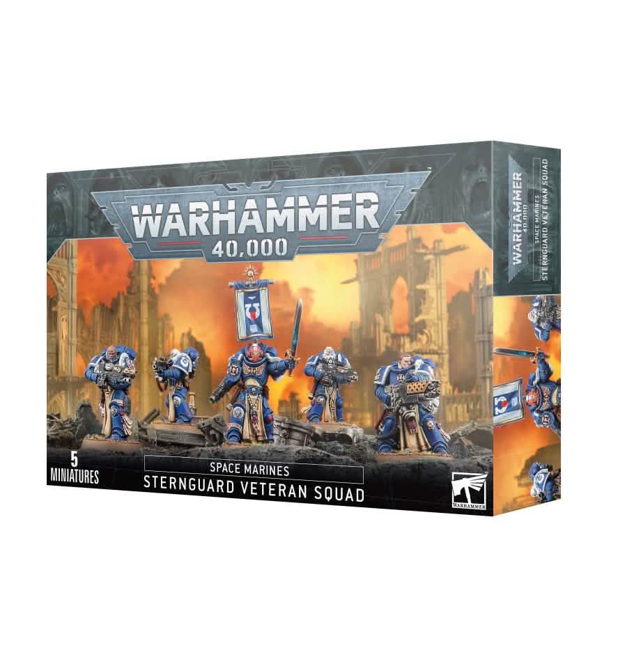 Generic: S/Marines: Sternguard Veteran Squad – Warhammer miniature – Tabletop Dominion