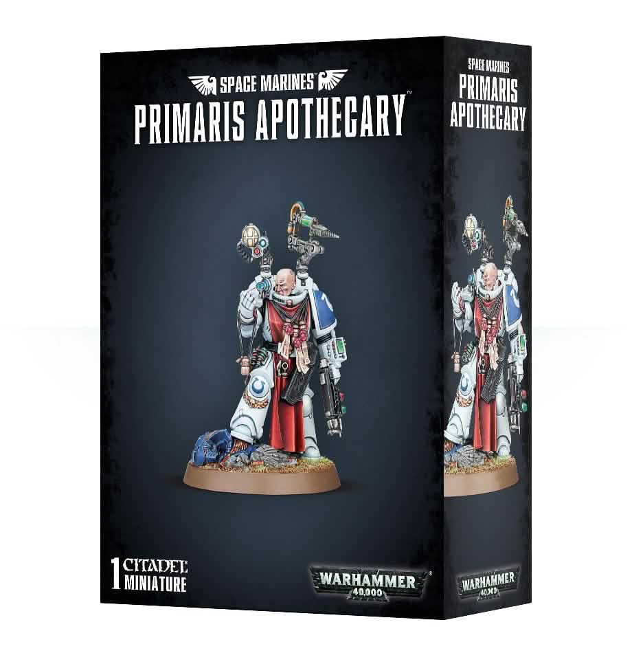 Generic: Space Marines Primaris Apothecary – Warhammer miniature – Tabletop Dominion