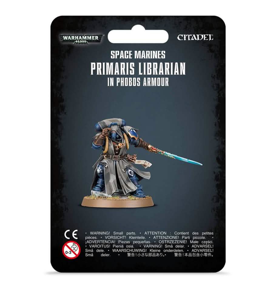 Generic: Primaris Librarian In Phobos Armour – Warhammer miniature – Tabletop Dominion