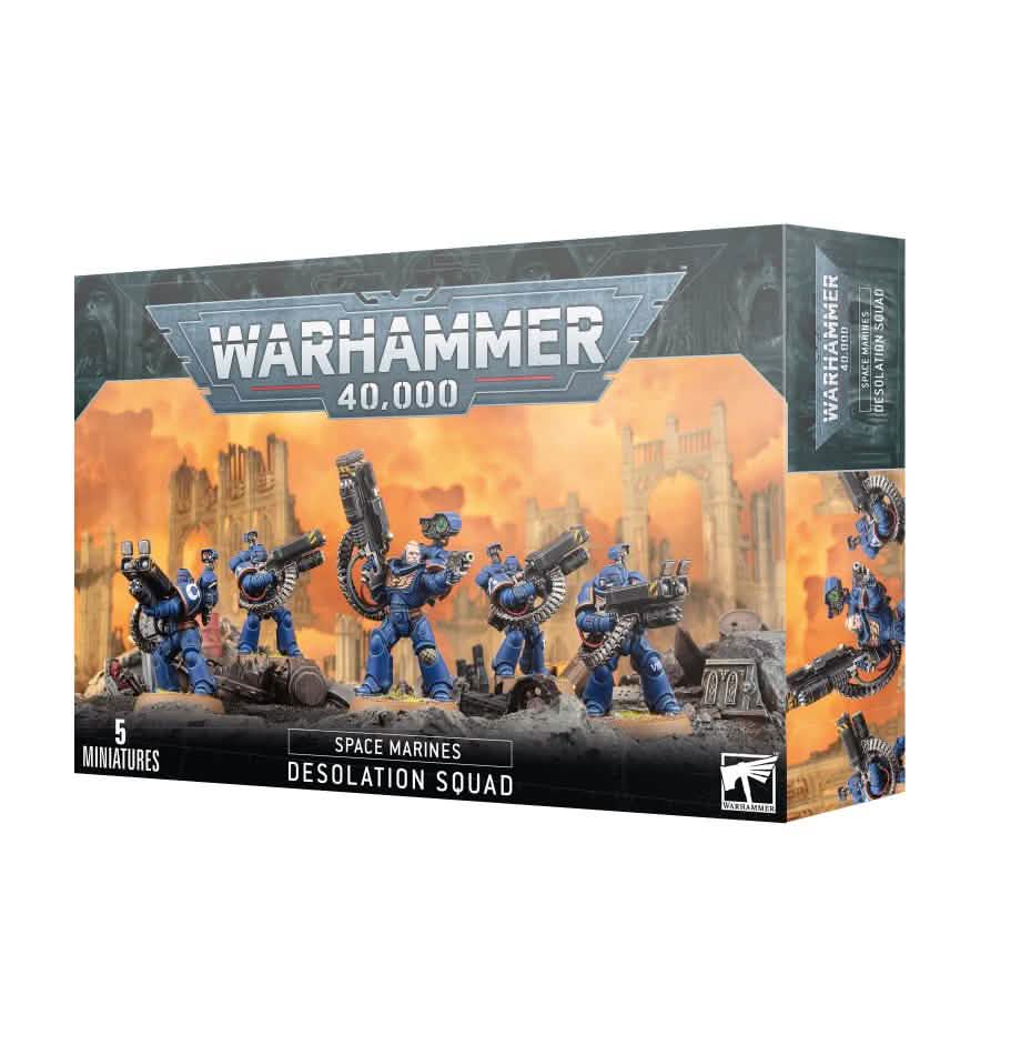 Generic: Space Marines: Desolation Squad – Warhammer miniature – Tabletop Dominion
