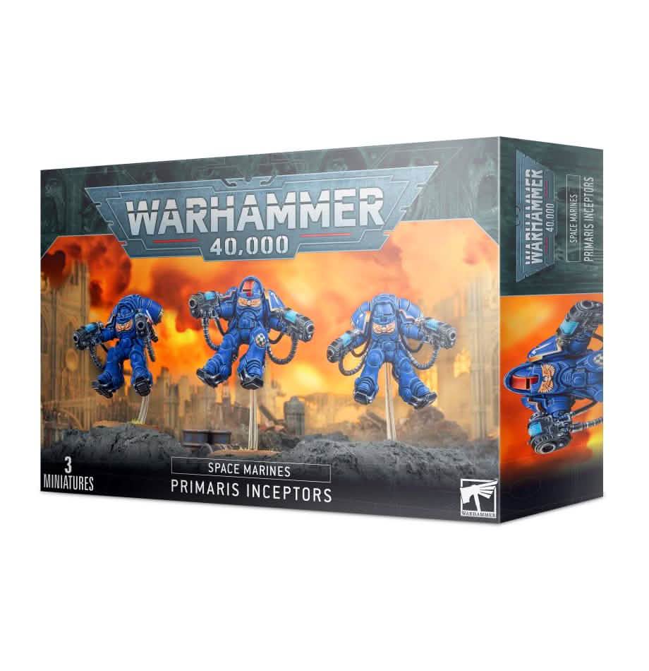 Generic: Space Marines: Inceptor Squad – Warhammer miniature – Tabletop Dominion