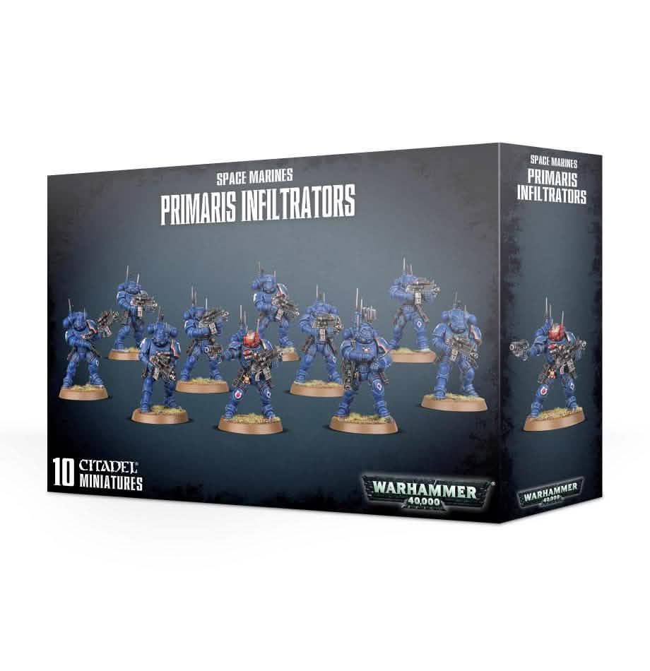 Generic: Space Marines Primaris Infiltrators – Warhammer miniature – Tabletop Dominion