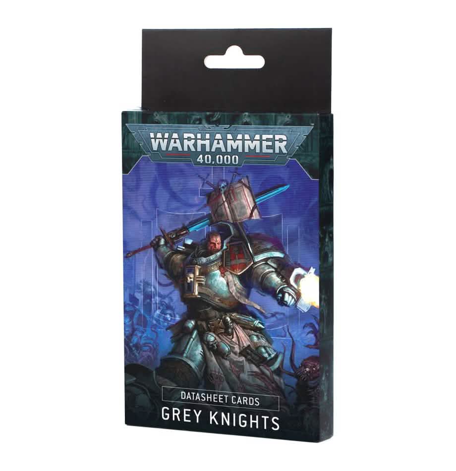 Datasheet Cards: Grey Knights (English) – Warhammer miniature – Tabletop Dominion