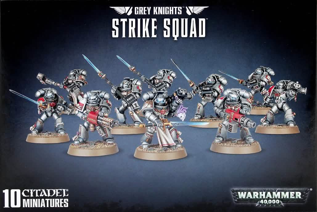 Grey Knights: Grey Knights: Strike Squad – Warhammer miniature – Tabletop Dominion