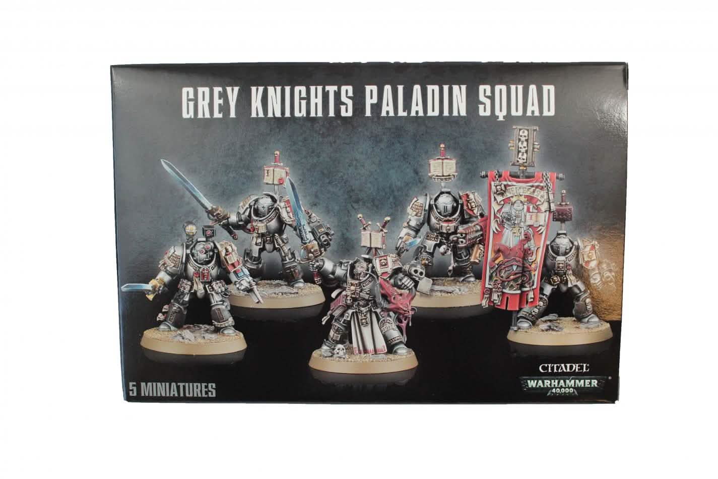 Grey Knights: G/Knights Brotherhood Terminator Squad – Warhammer miniature – Tabletop Dominion