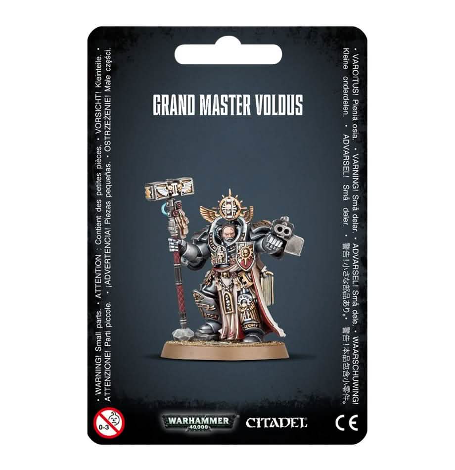 Grey Knights: Grey Knights Grand Master Voldus – Warhammer miniature – Tabletop Dominion
