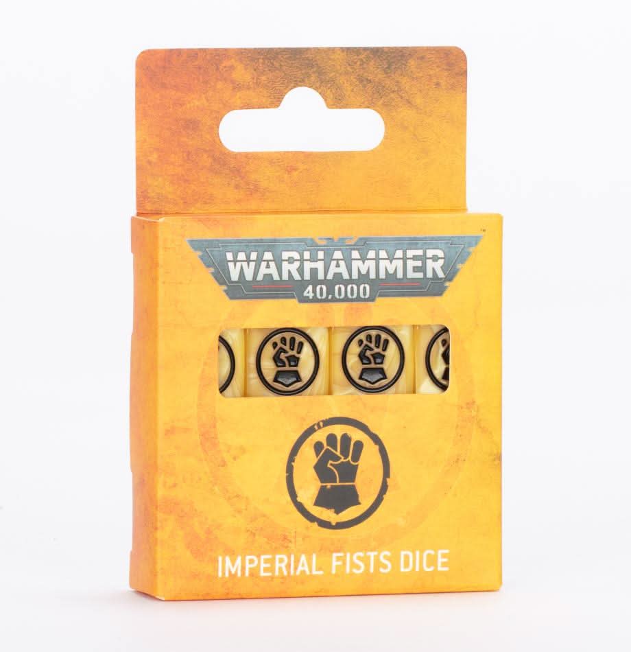 Warhammer 40000: Imperial Fists Dice | Unknown