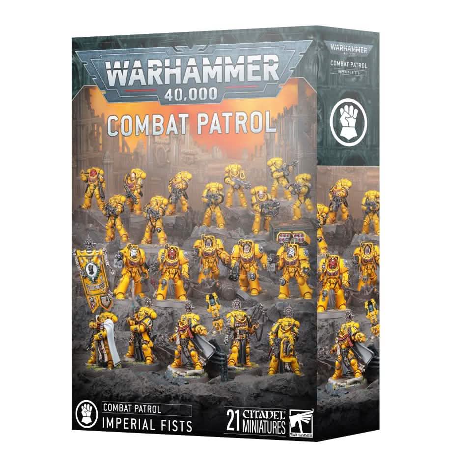 Combat Patrol: Imperial Fists – Warhammer miniature – Tabletop Dominion