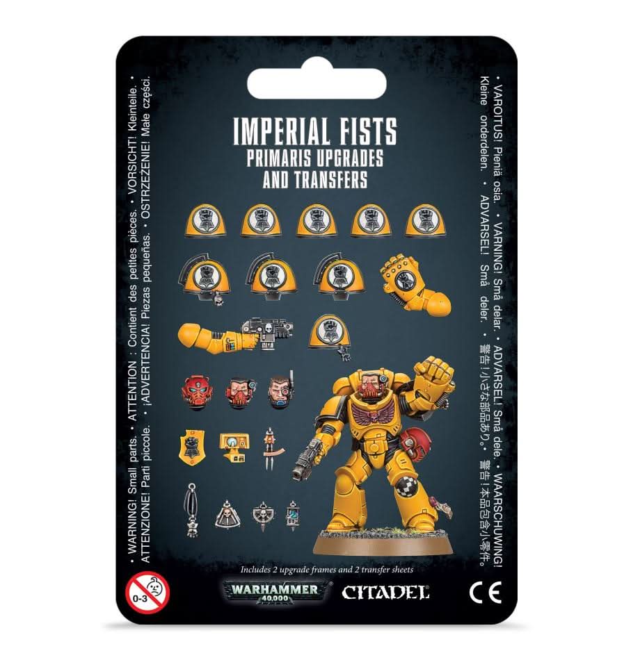 Imperial Fists: Imp. Fists Primaris Upgrades & Transfers | Warhammer 40K