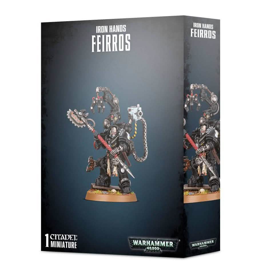 Iron Hands: Iron Hands: Iron Father Feirros – Warhammer miniature – Tabletop Dominion