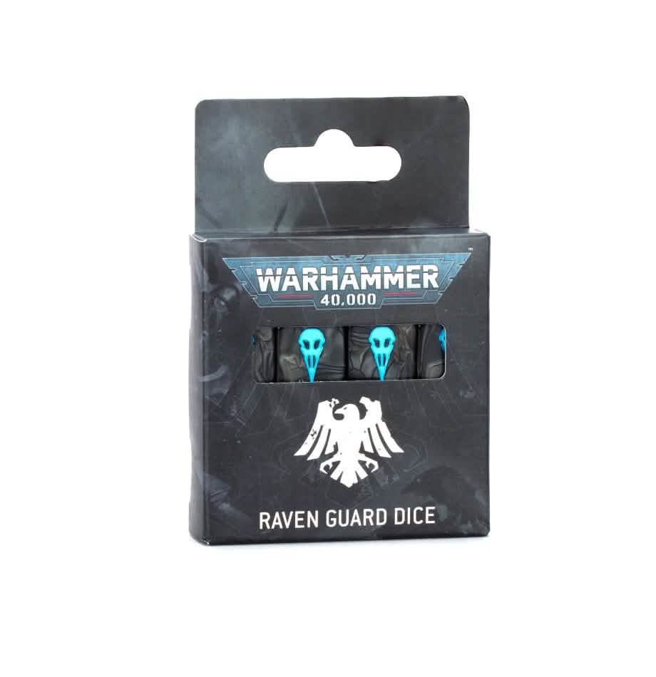 Warhammer 40000: Raven Guard Dice – Warhammer miniature – Tabletop Dominion