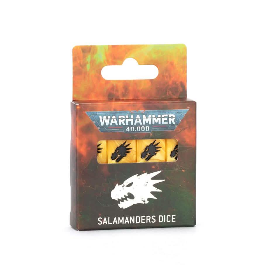 Warhammer 40000: Salamanders Dice – Warhammer miniature – Tabletop Dominion