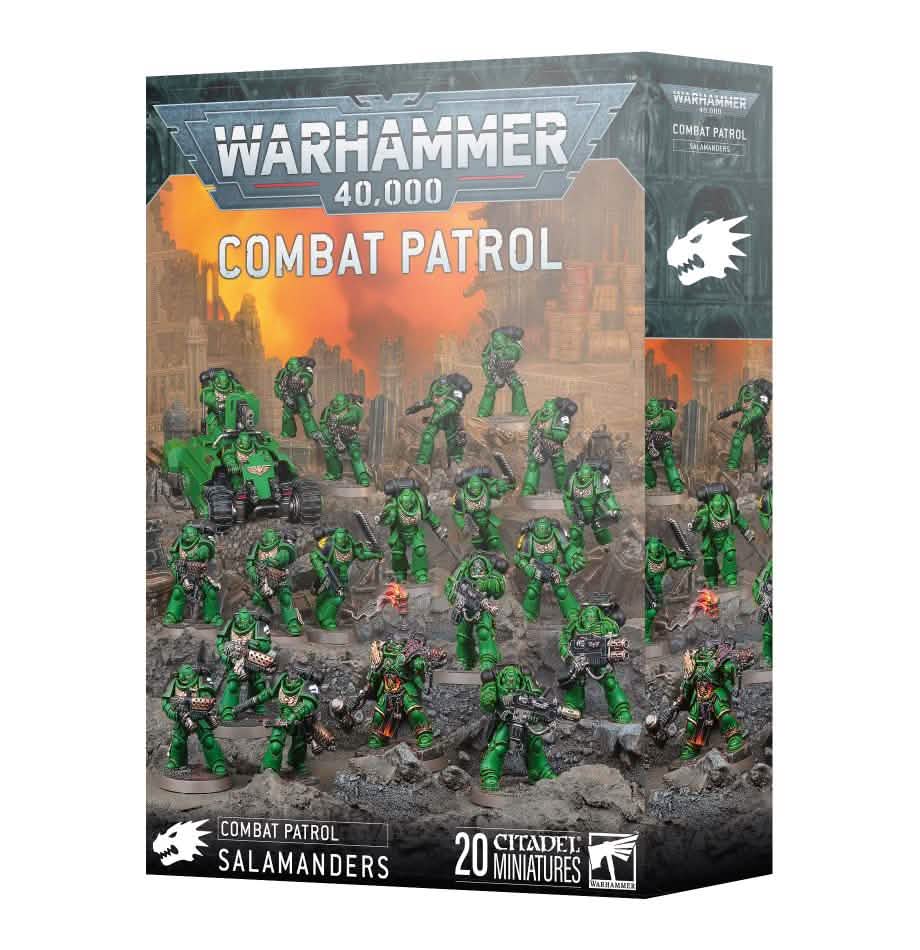 Combat Patrol: Salamanders – Warhammer miniature – Tabletop Dominion