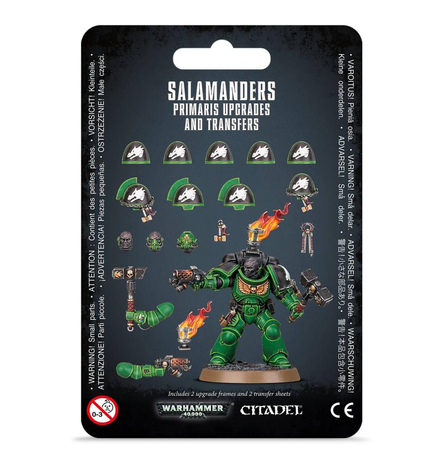Salamanders: Salamanders Primaris Upgrades & Transfrs | Warhammer 40K