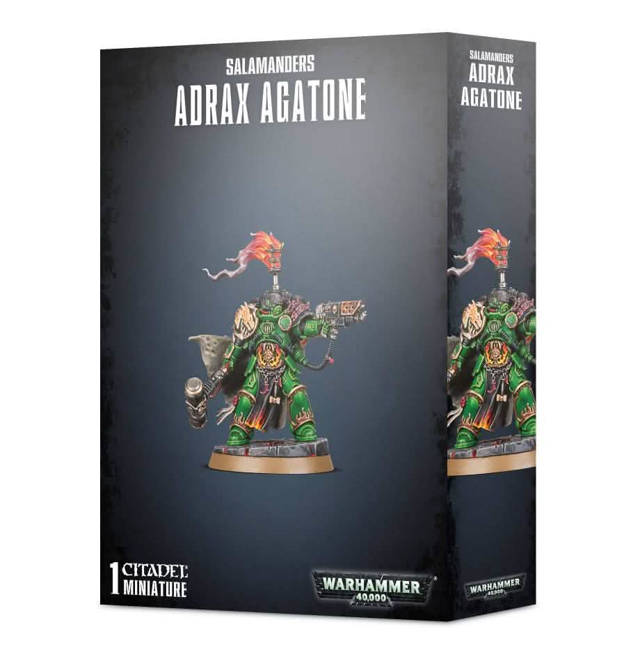 Salamanders: Salamanders Adrax Agatone – Warhammer miniature – Tabletop Dominion