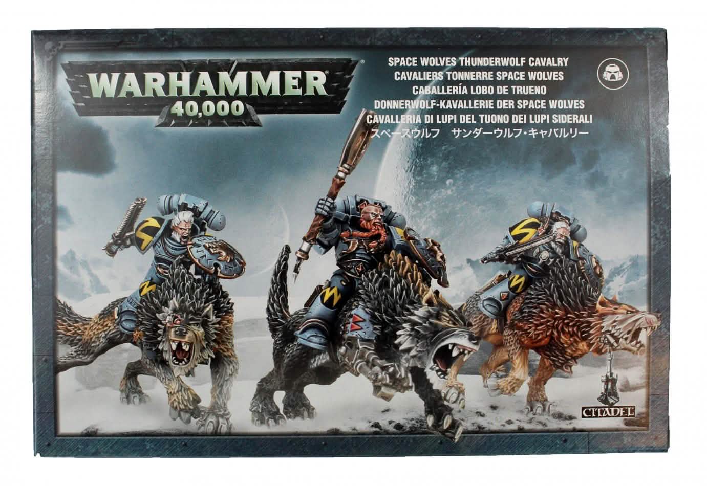 Space Wolves: Space Wolves Thunderwolf Cavalry – Warhammer miniature – Tabletop Dominion