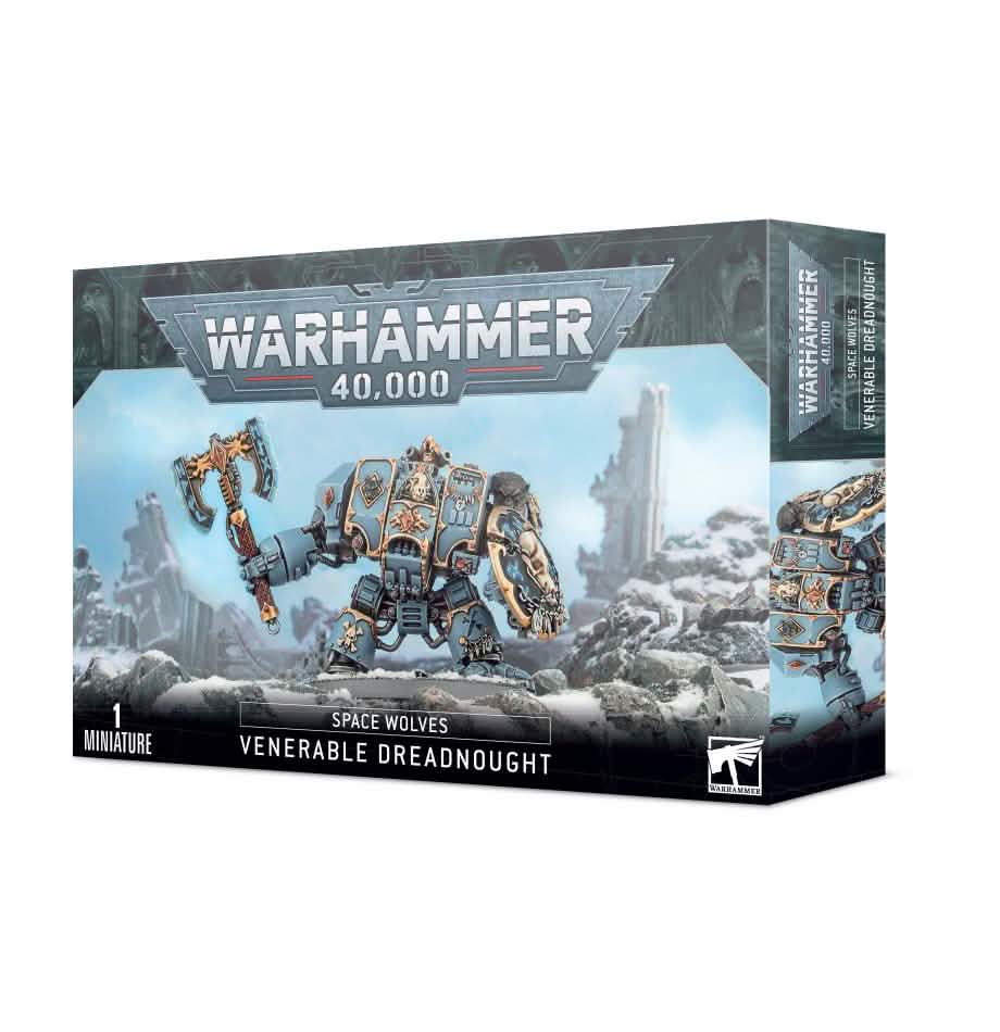 Space Wolves: Space Wolves Venerable Dreadnought – Warhammer miniature – Tabletop Dominion