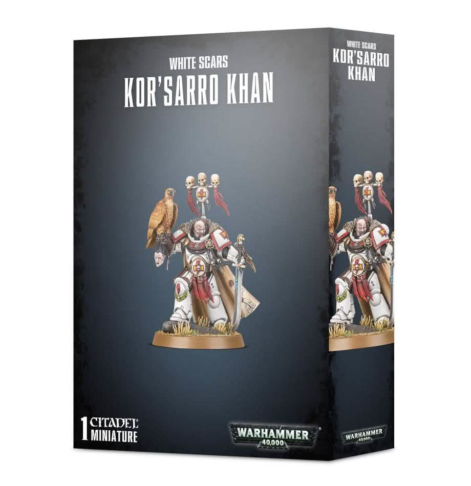 White Scars: White Scars Kor'Sarro Khan – Warhammer miniature – Tabletop Dominion