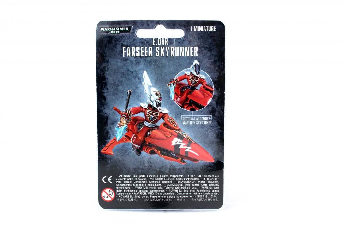 Aeldari: Aeldari: Farseer Skyrunner – Warhammer miniature – Tabletop Dominion