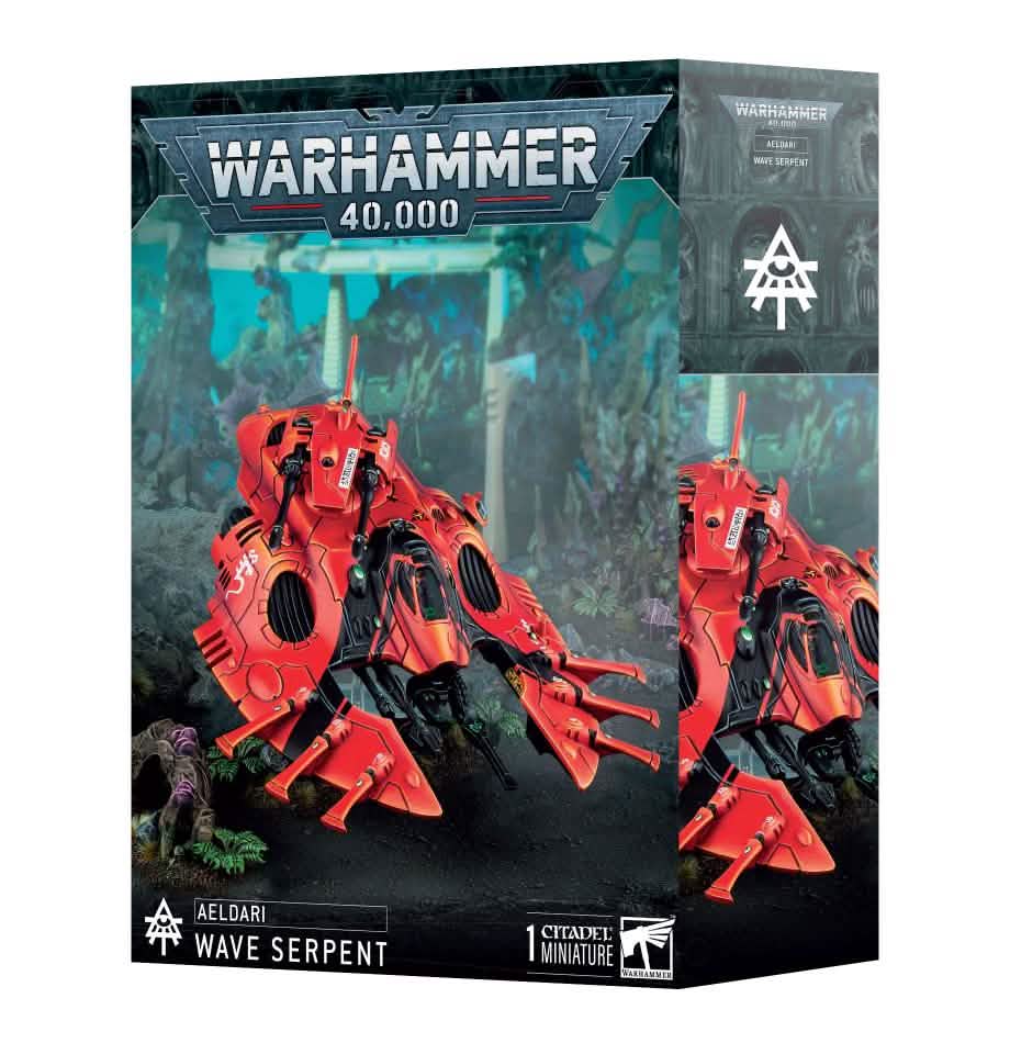 Aeldari: Aeldari: Wave Serpent – Warhammer miniature – Tabletop Dominion