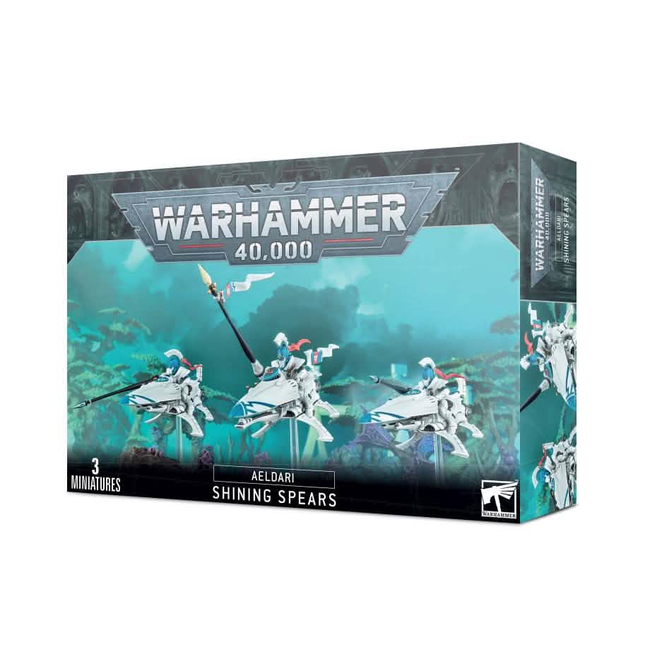 Aeldari: Aeldari: Shining Spears – Warhammer miniature – Tabletop Dominion