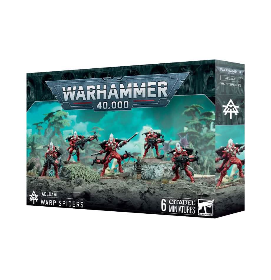Aeldari: Aeldari: Warp Spiders – Warhammer miniature – Tabletop Dominion
