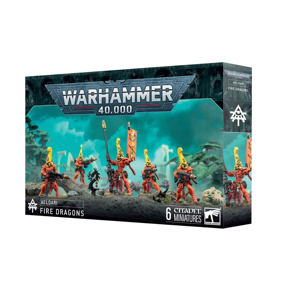 Aeldari: Aeldari: Fire Dragons – Warhammer miniature – Tabletop Dominion