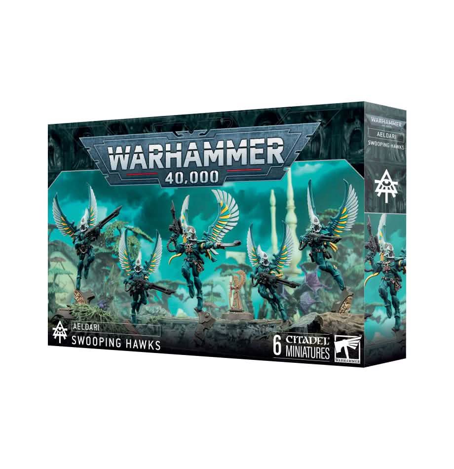 Aeldari: Aeldari: Swooping Hawks – Warhammer miniature – Tabletop Dominion