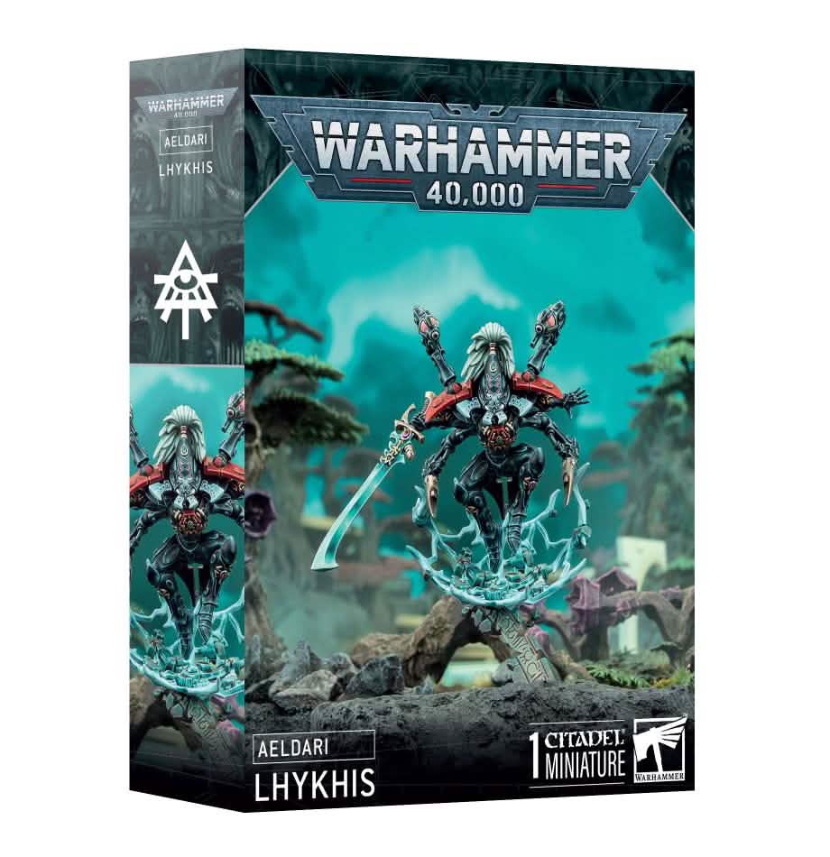 Aeldari: Aeldari: Phoenix Lord Lhykhis – Warhammer miniature – Tabletop Dominion