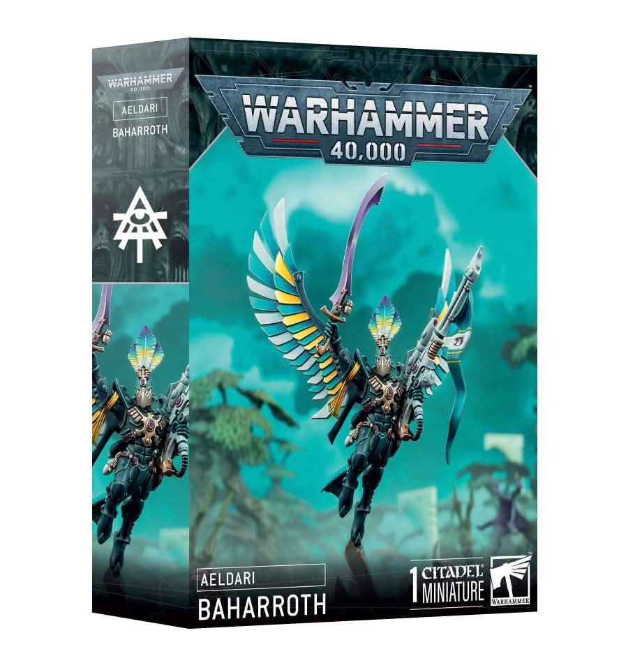 Aeldari: Aeldari: Phoenix Lord Baharroth – Warhammer miniature – Tabletop Dominion