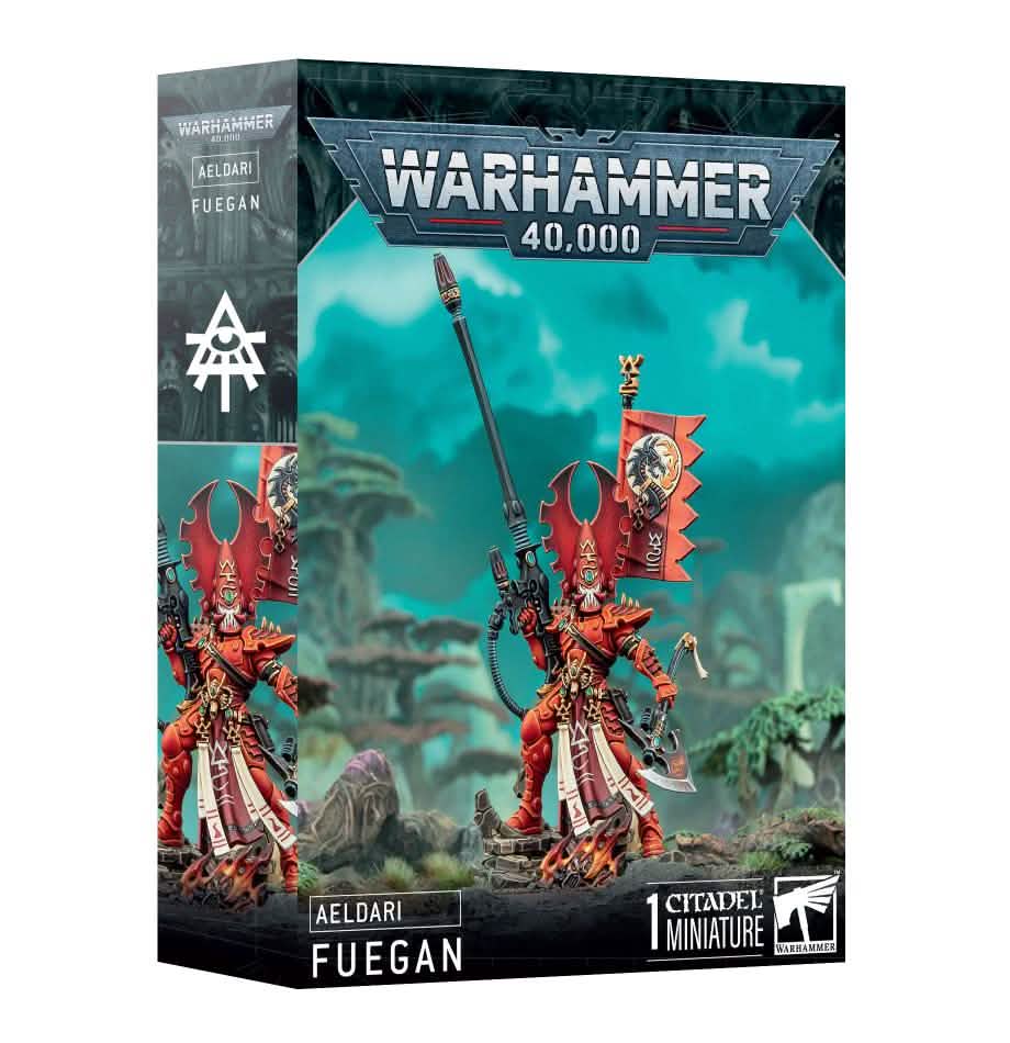 Aeldari: Aeldari: Phoenix Lord Fuegan – Warhammer miniature – Tabletop Dominion