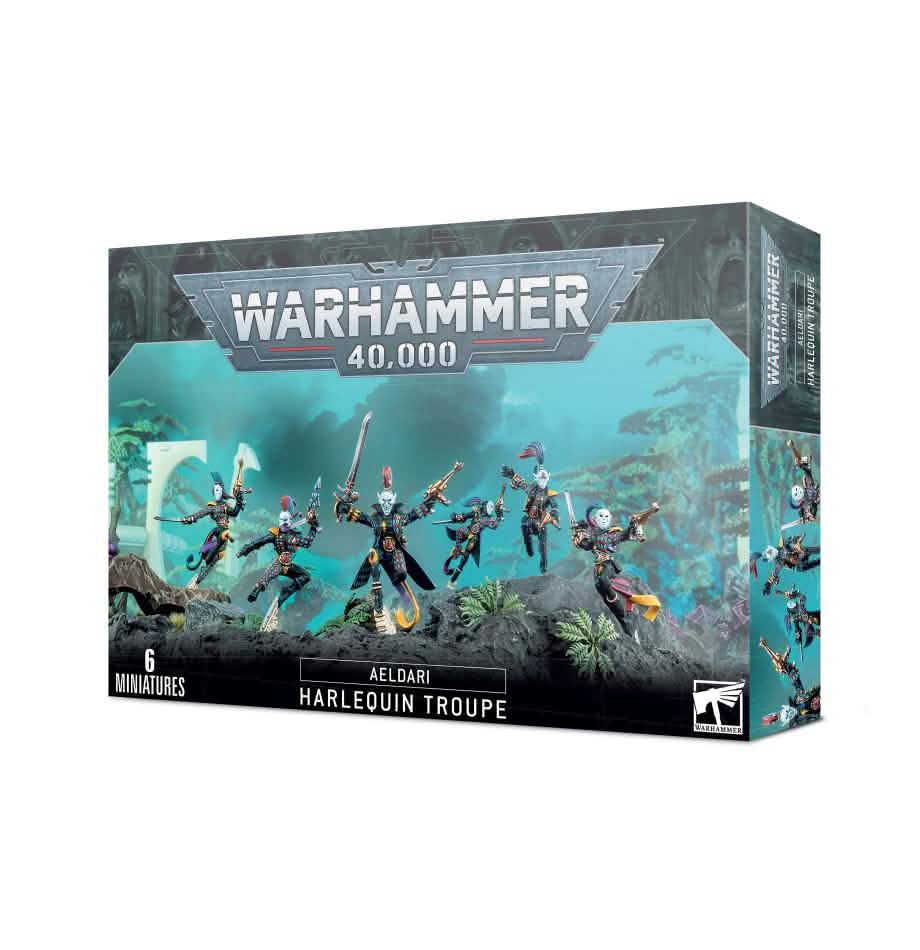 Aeldari: Aeldari: Harlequin Troupe – Warhammer miniature – Tabletop Dominion