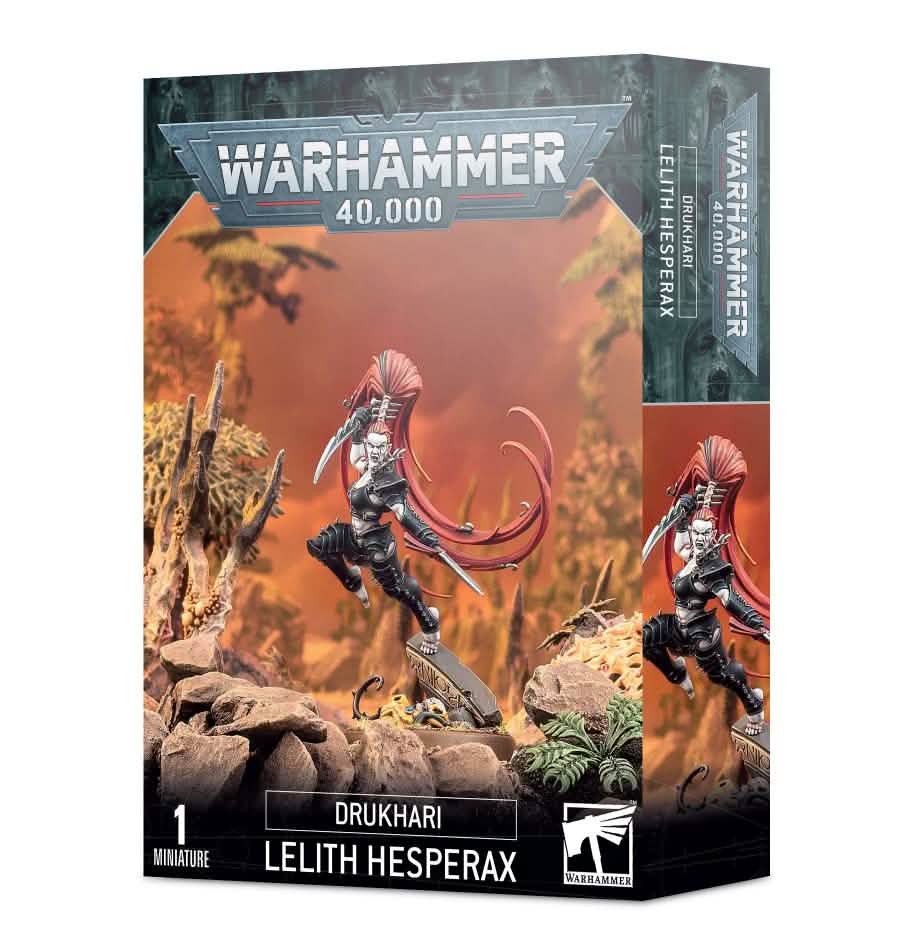 Drukhari: Drukhari Lelith Hesperax – Warhammer miniature – Tabletop Dominion