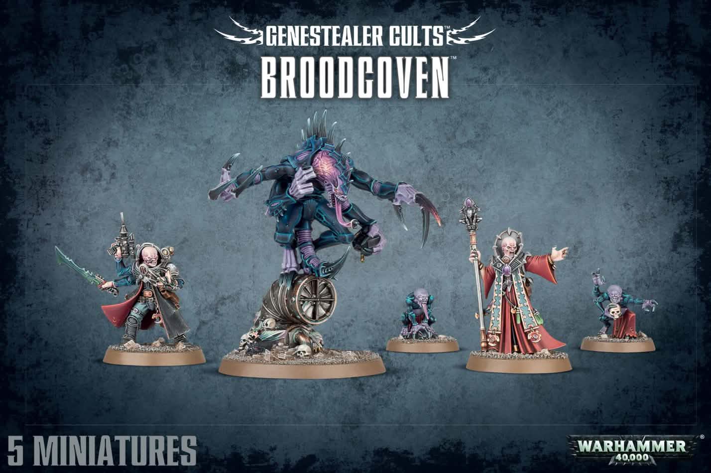 Genestealer Cults: Genestealer Cults: Broodcoven – Warhammer miniature – Tabletop Dominion