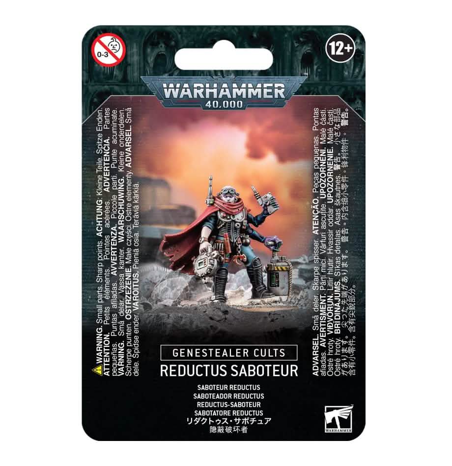 Genestealer Cults: Genestealer Cults: Reductus Saboteur – Warhammer miniature – Tabletop Dominion