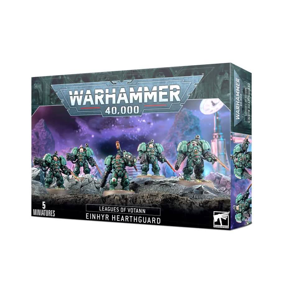 Leagues Of Votann: Leagues Of Votann: Einhyr Hearthguard – Warhammer miniature – Tabletop Dominion